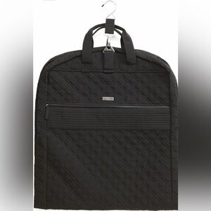 Vera Bradley Microfiber Going Places Garment Bag, Classic Black NEW WITH TAGS
